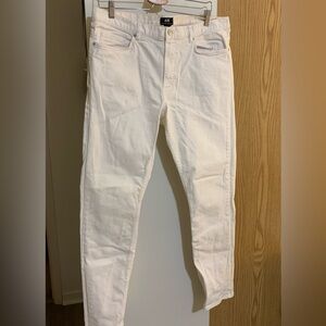 H&M White Skinny Fit Jeans